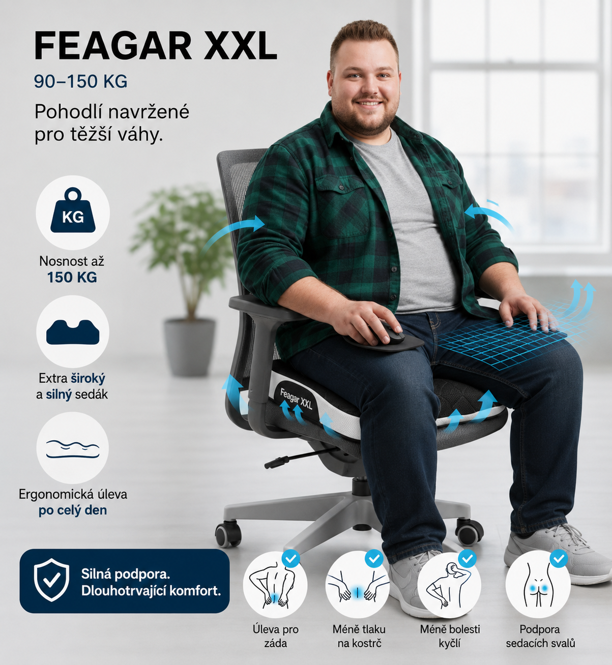 Feagar-xxl-zdravotni-sedak-pro-obezni-150 kg